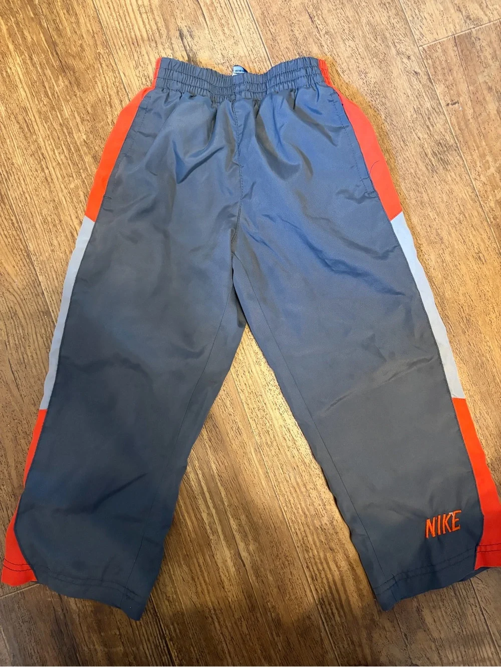 Nike Orange and Gray Kids Hooded Jacket & Track Pants